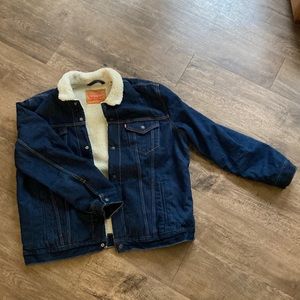 Levi’s Sherpa-Lined Denim Jacket